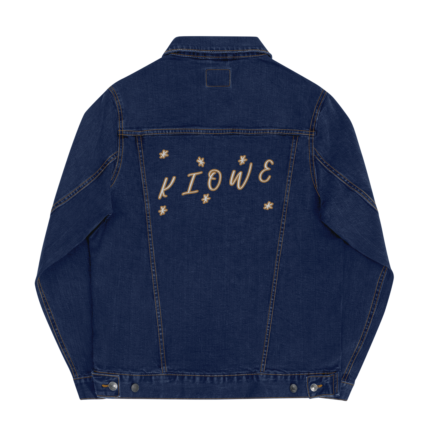 Denim Embroidered Kiowe Jacket