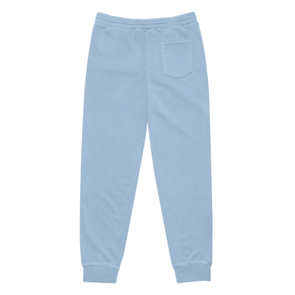 Light Blue Pigment Dyed Sweatpants