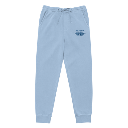 Light Blue Pigment Dyed Sweatpants